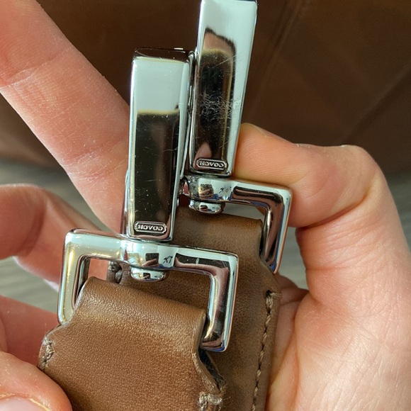 Coach Hudson Leather Briefcase Messenger Bag - Picture 6 of 15